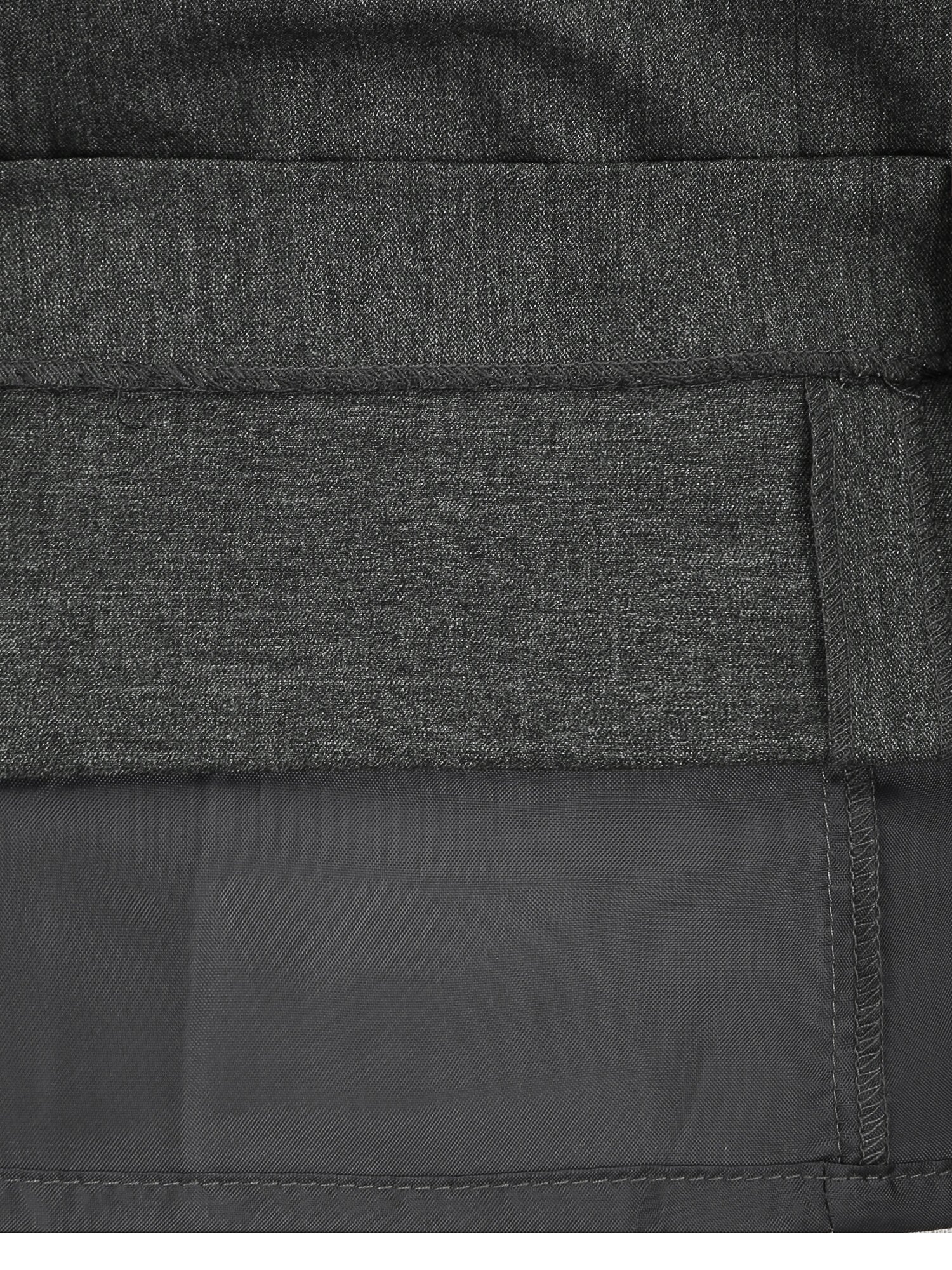 울 버클 장식 플리츠 스커트 (GREY)