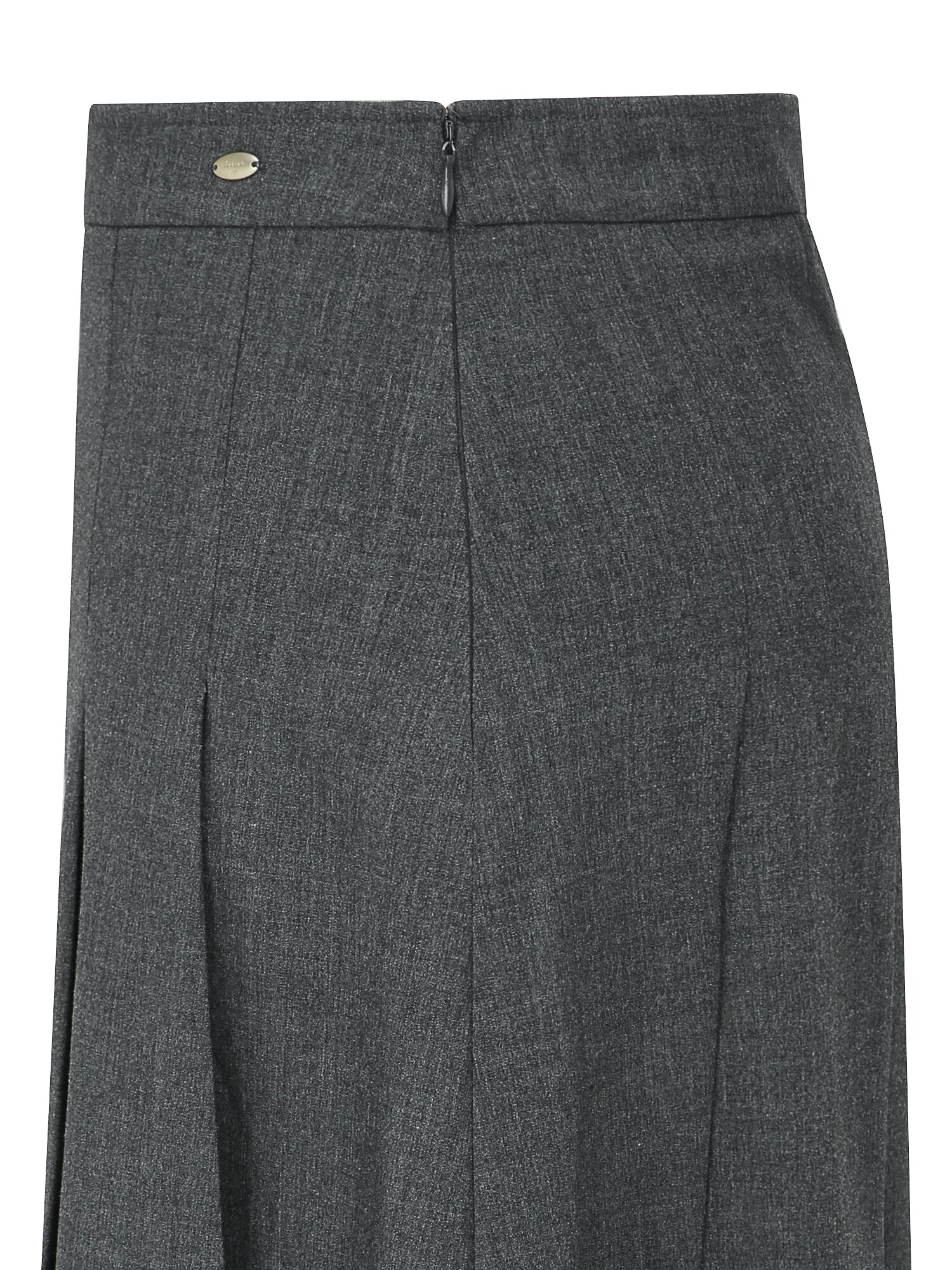 슬릿 포인트 플리츠 스커트 (GREY)