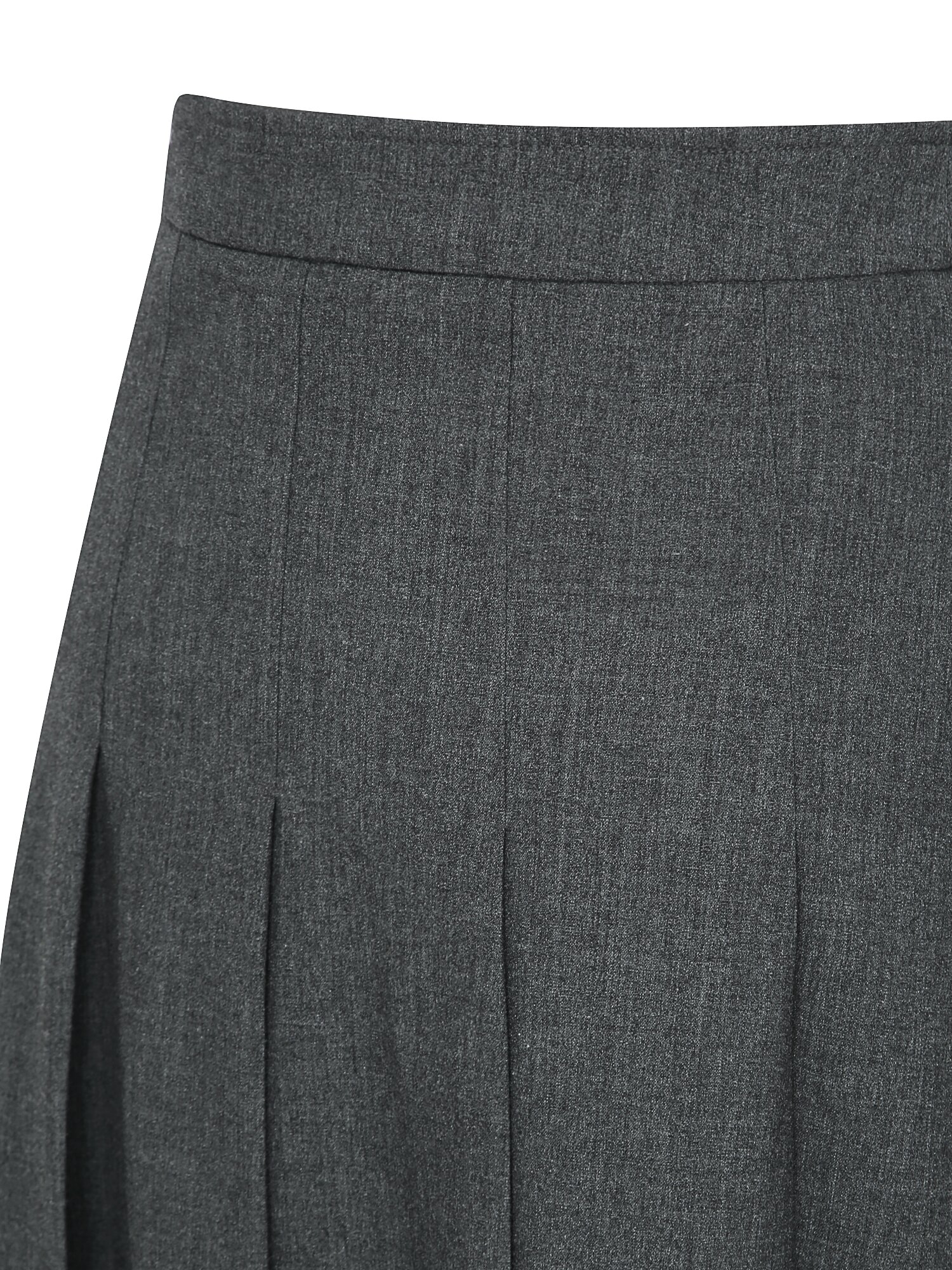슬릿 포인트 플리츠 스커트 (GREY)