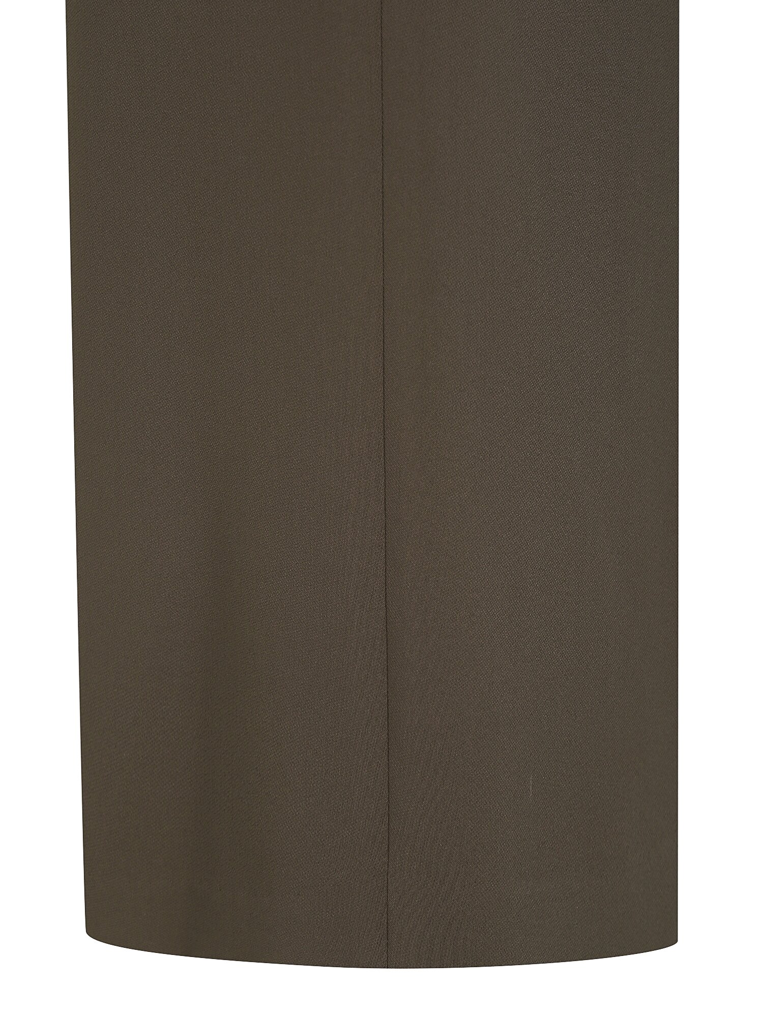 백 밴딩 와이드 일자핏 팬츠 (BROWN)