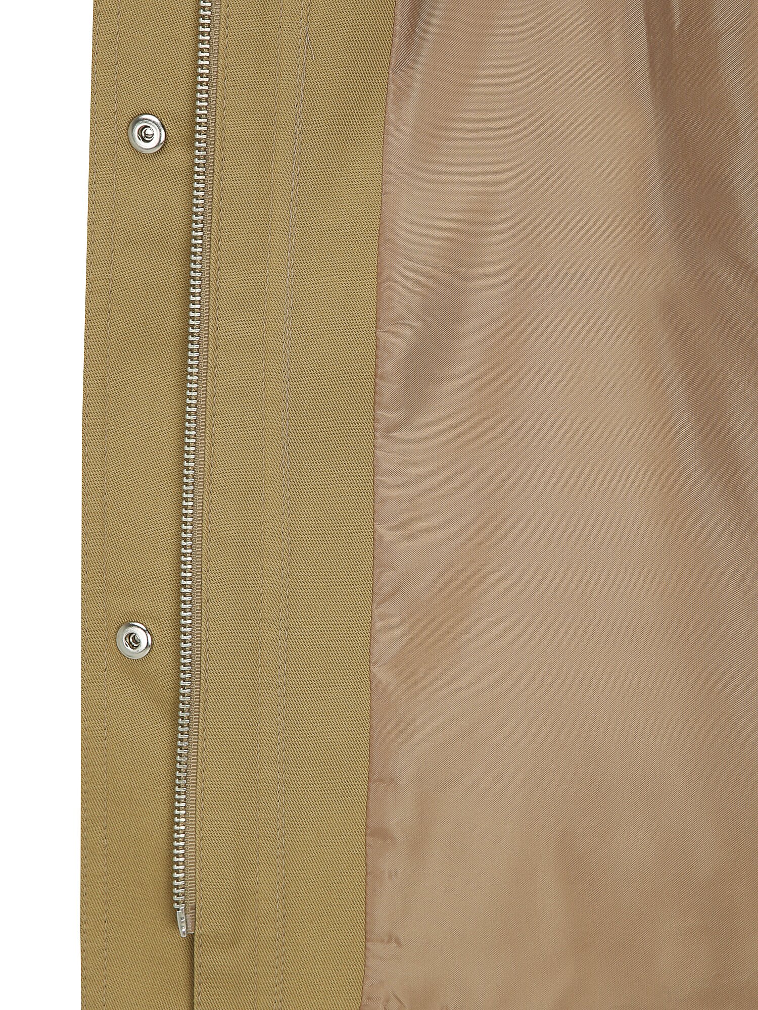 코듀로이 칼라 하프 트렌치 코트 (DARK BEIGE)
