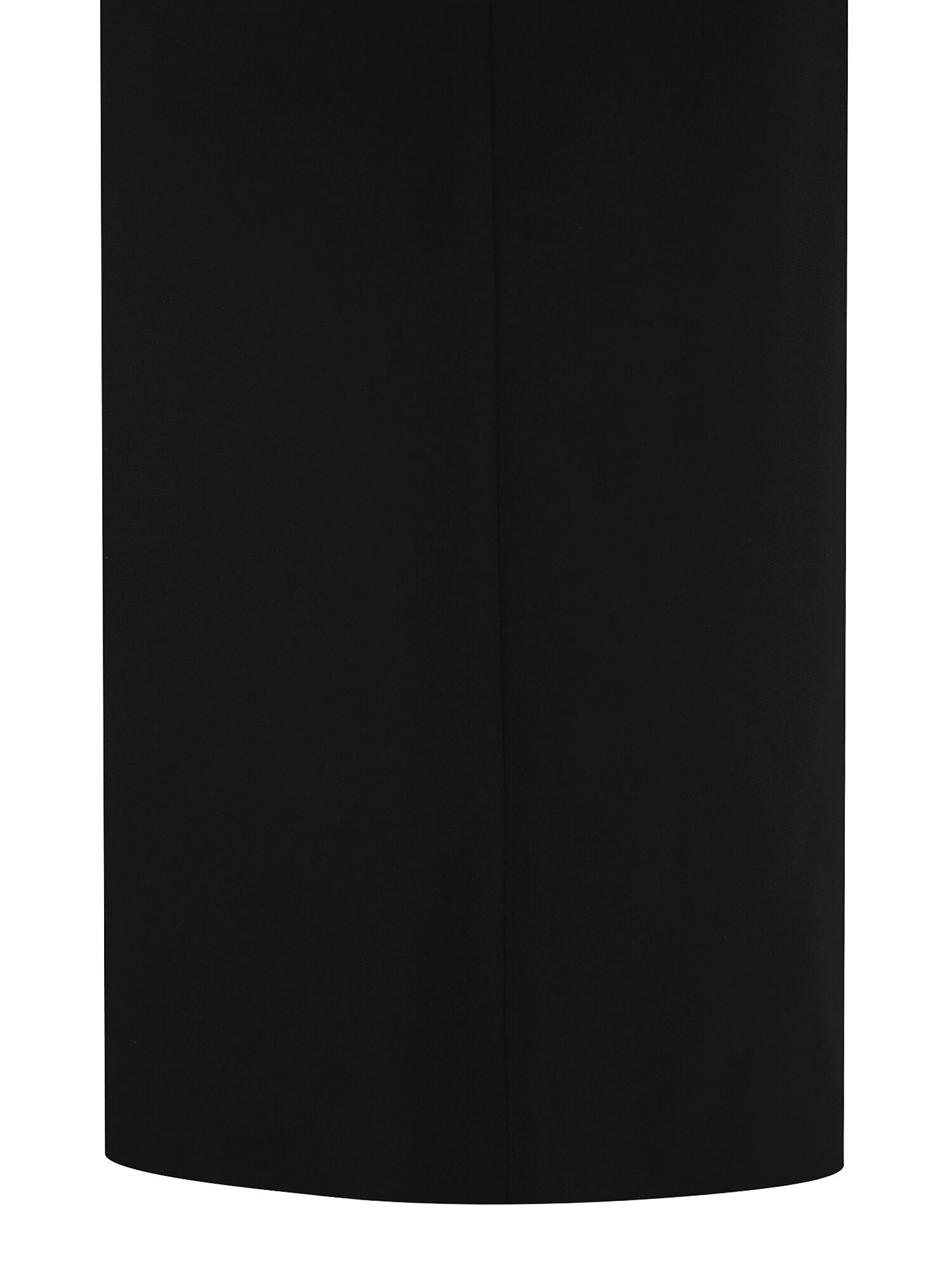 백 밴딩 와이드 일자핏 팬츠 (BLACK)