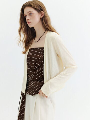 WD_Vintage french cardigan and inner set