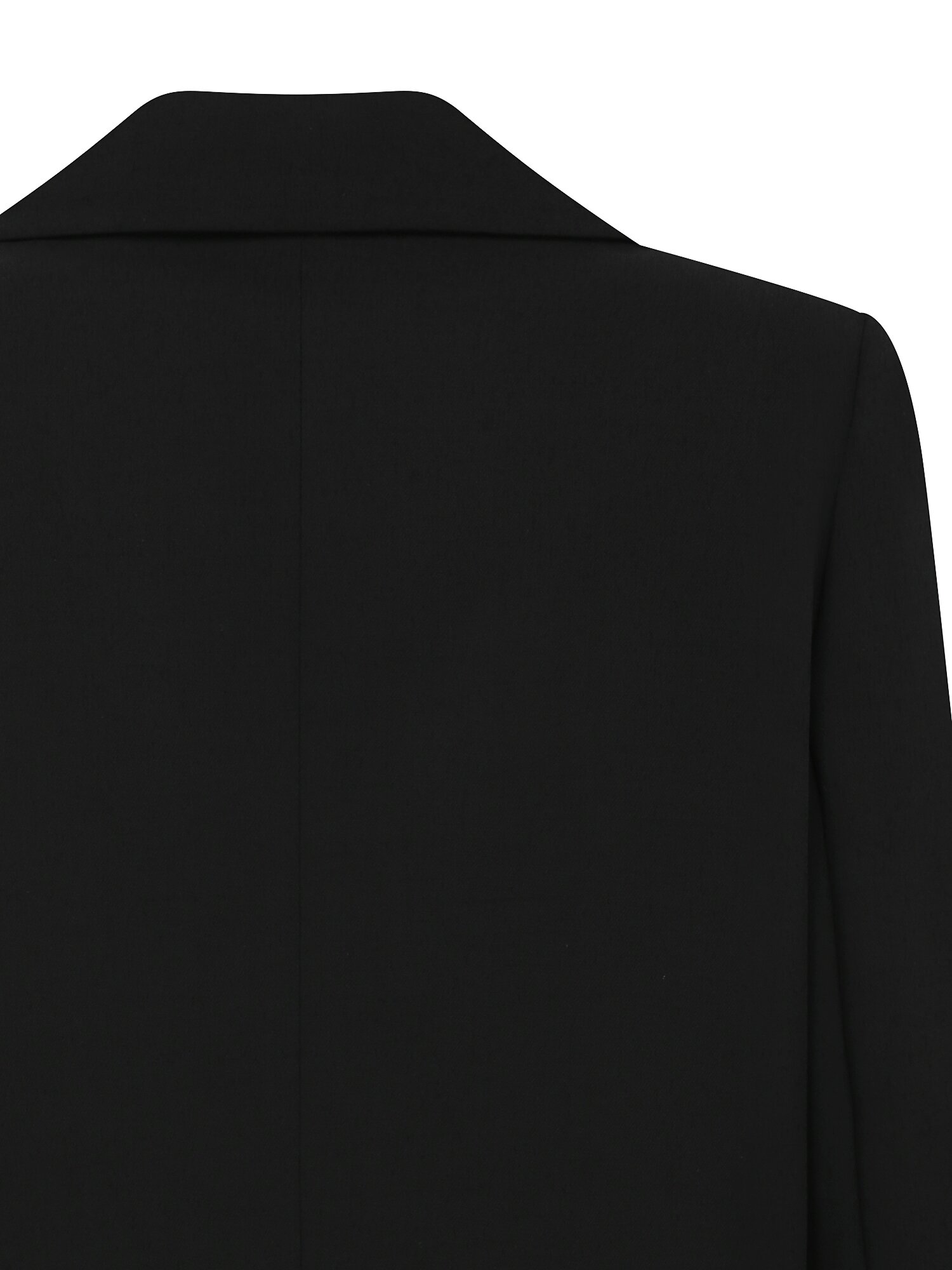 롤업 테일러드 더블 버튼 재킷 (BLACK)