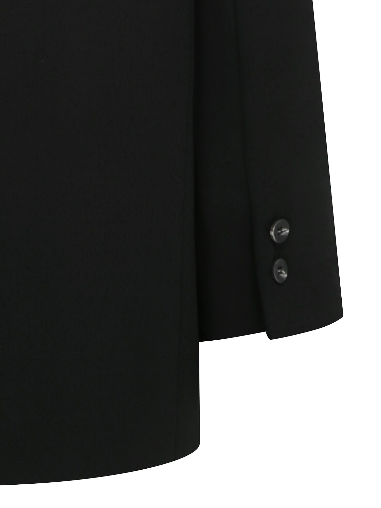 롤업 테일러드 더블 버튼 재킷 (BLACK)