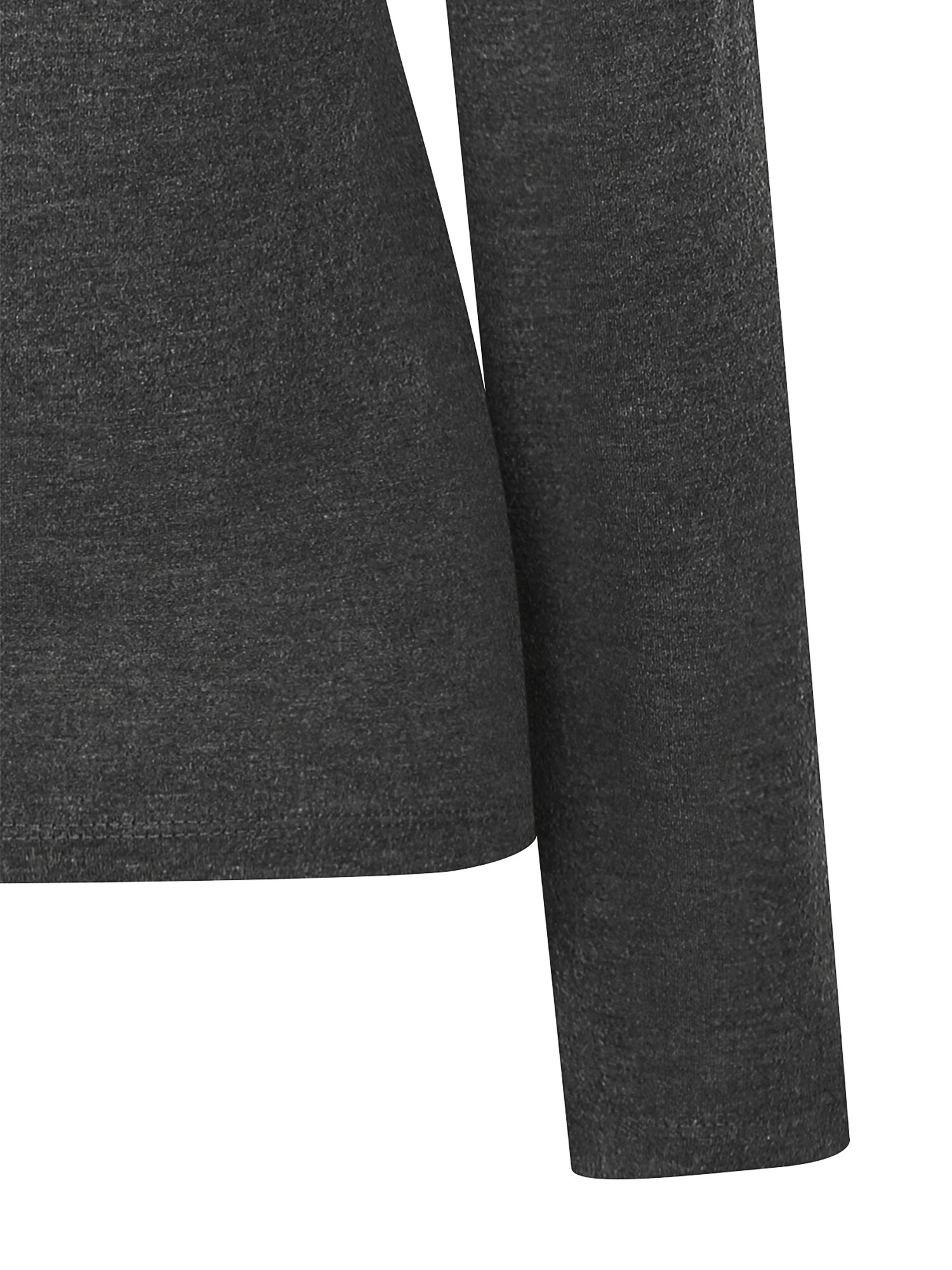 베이직 스판 터틀넥 티셔츠 (DARK GREY)