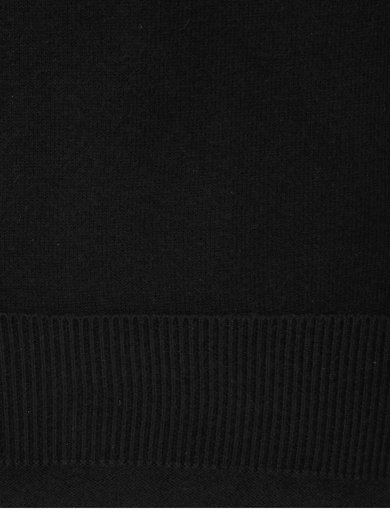 캐시미어 브이넥 풀오버 니트 (BLACK)