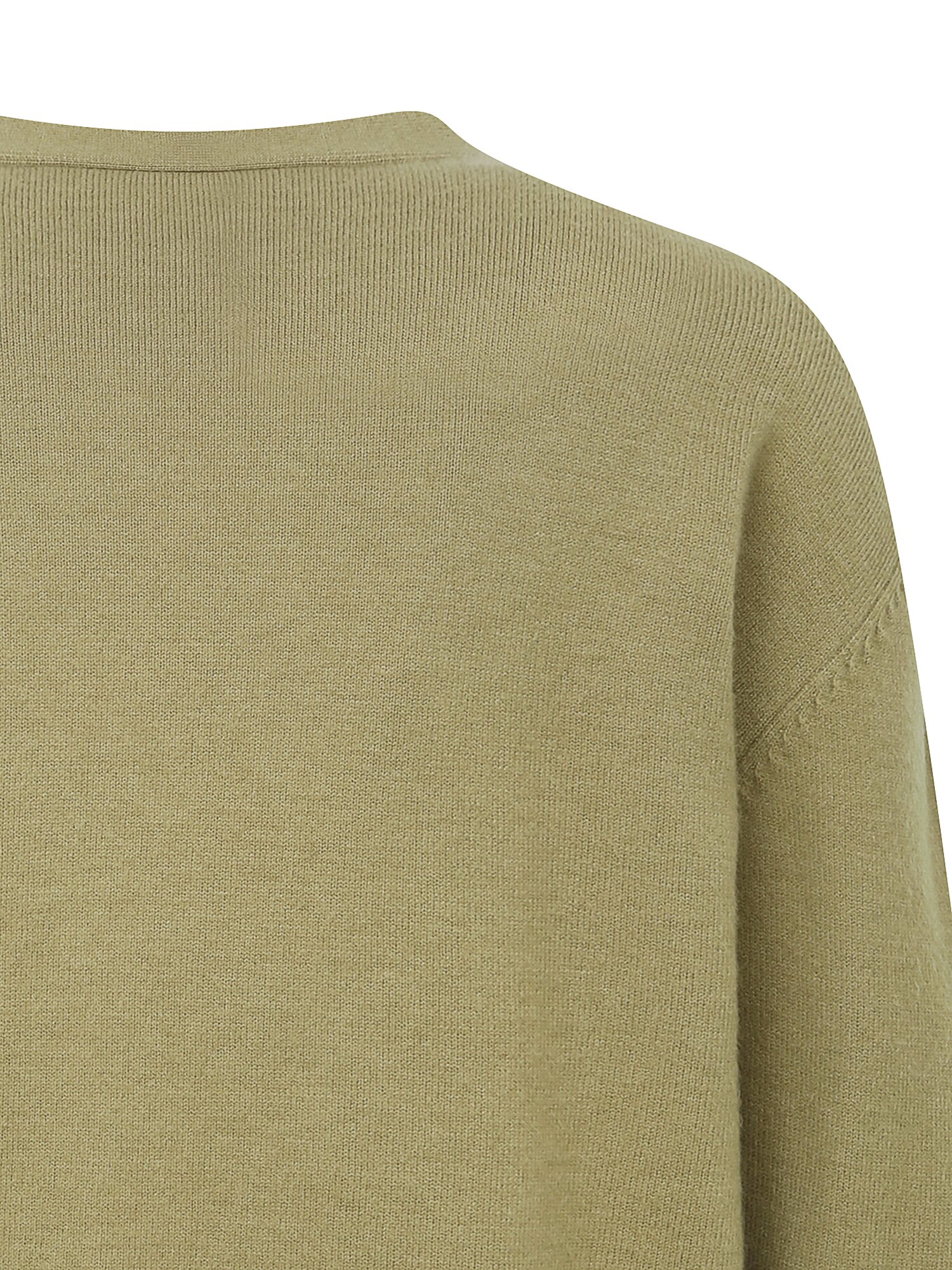 루즈핏 캐시미어 브이넥 가디건 (KHAKI BEIGE)