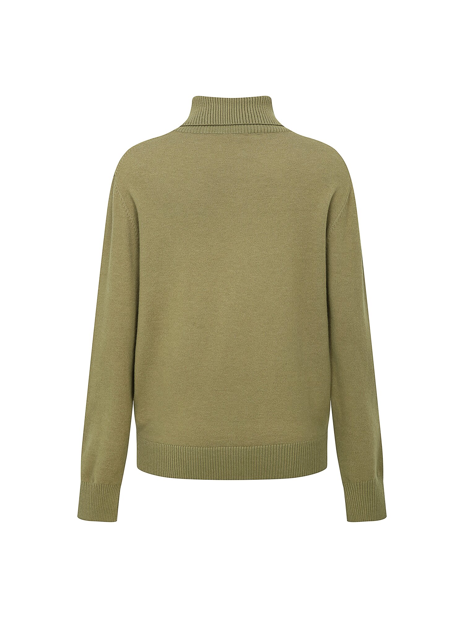 캐시미어 터틀넥 풀오버 니트 (KHAKI BEIGE)