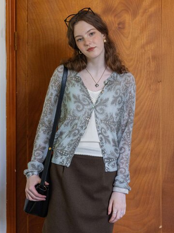 DA_Blend french vintage cardigan