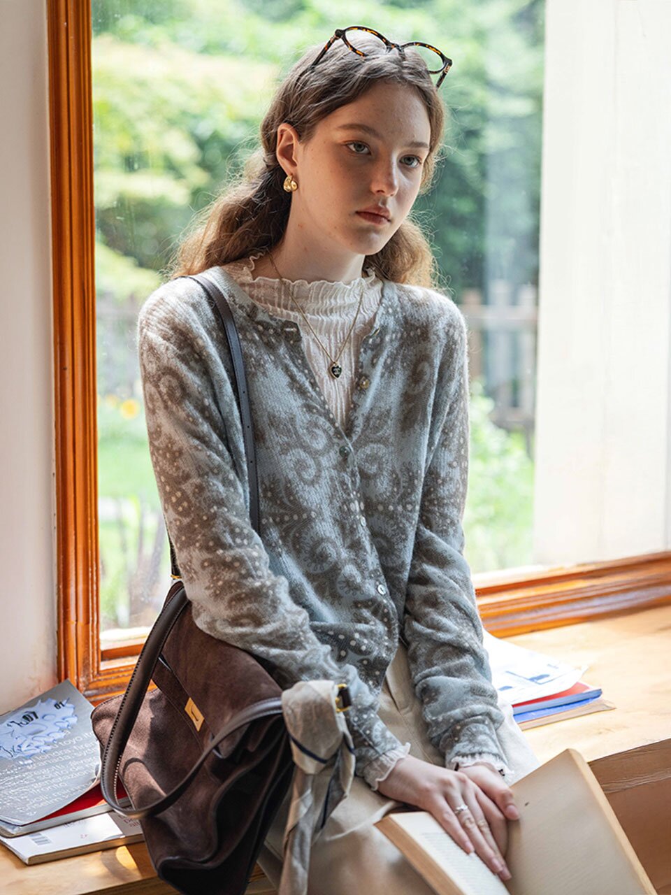 DA_Blend french vintage cardigan