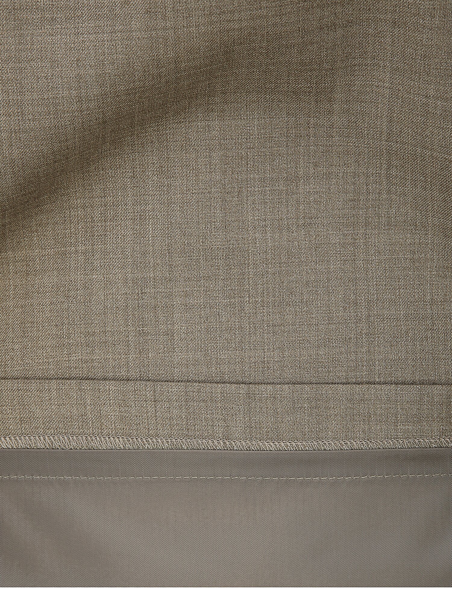 울 벨트 장식 랩 H라인 스커트 (DARK BEIGE)