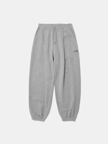 CU TNB TERRY WIDE JOGGER SWEATPANTS_M.GRAY