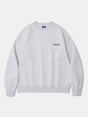NYC EMB FLEECE SWEAT SHIRT_LIGHT M GRAY