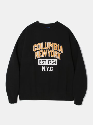 1754 NYC FLEECE SWEAT SHIRT_BLACK