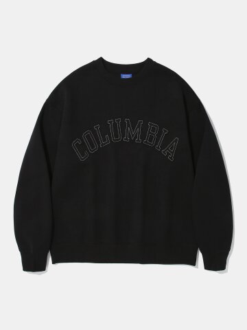 BIG ARCH FLEECE SWEAT SHIRT_BLACK