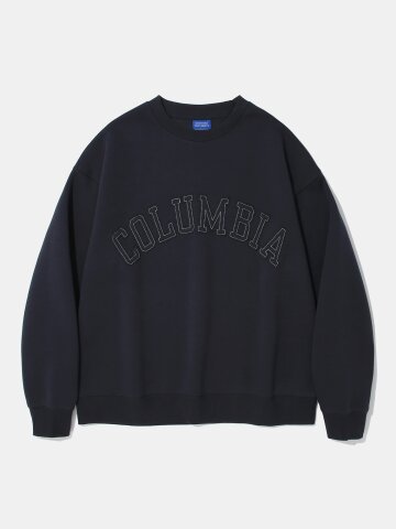 BIG ARCH FLEECE SWEAT SHIRT_CROWN NAVY