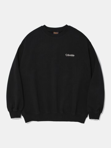 CU CAMO LOGO FLEECE SWEAT SHIRT_BLACK