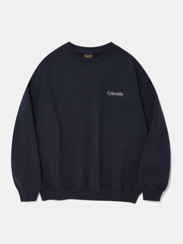 CU CAMO LOGO FLEECE SWEAT SHIRT_NAVY