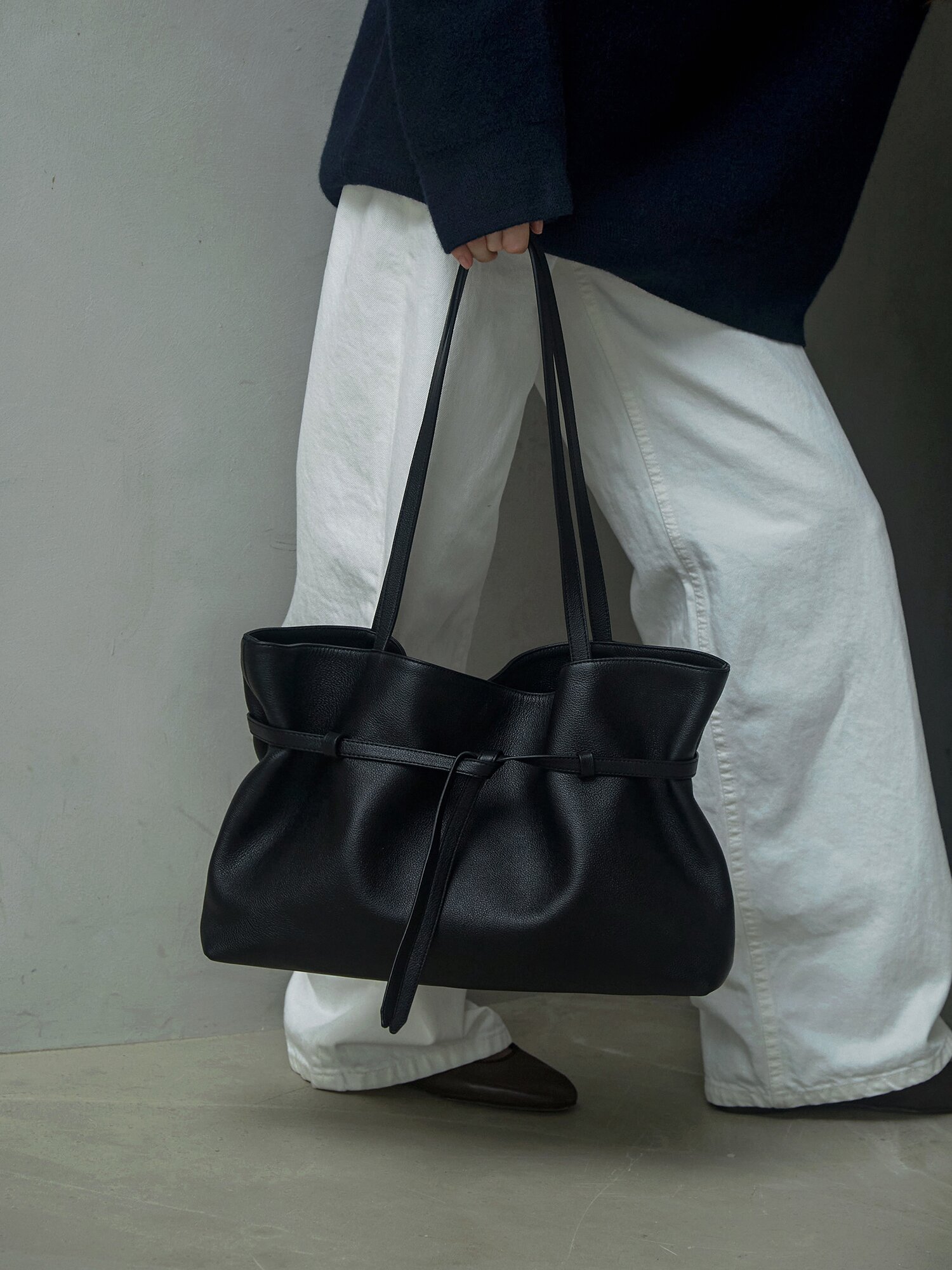 [에토프 10/19, 블랙·카멜 10/27 예약배송] 26FW 오벨 숄더백_3colors