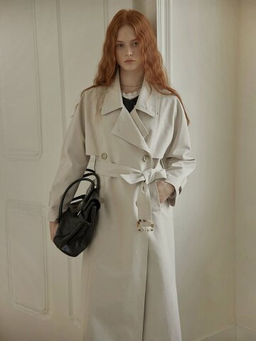 PM_Classic belted trench coat