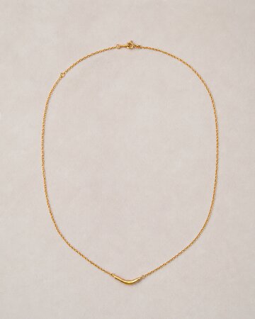 Fluid Curve Arch Necklace 플루이드 커브 아크 네크리스