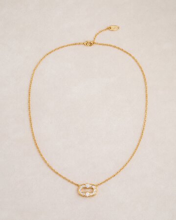 Arch Emblem Frame Necklace 아크 엠블럼 프레임 네크리스