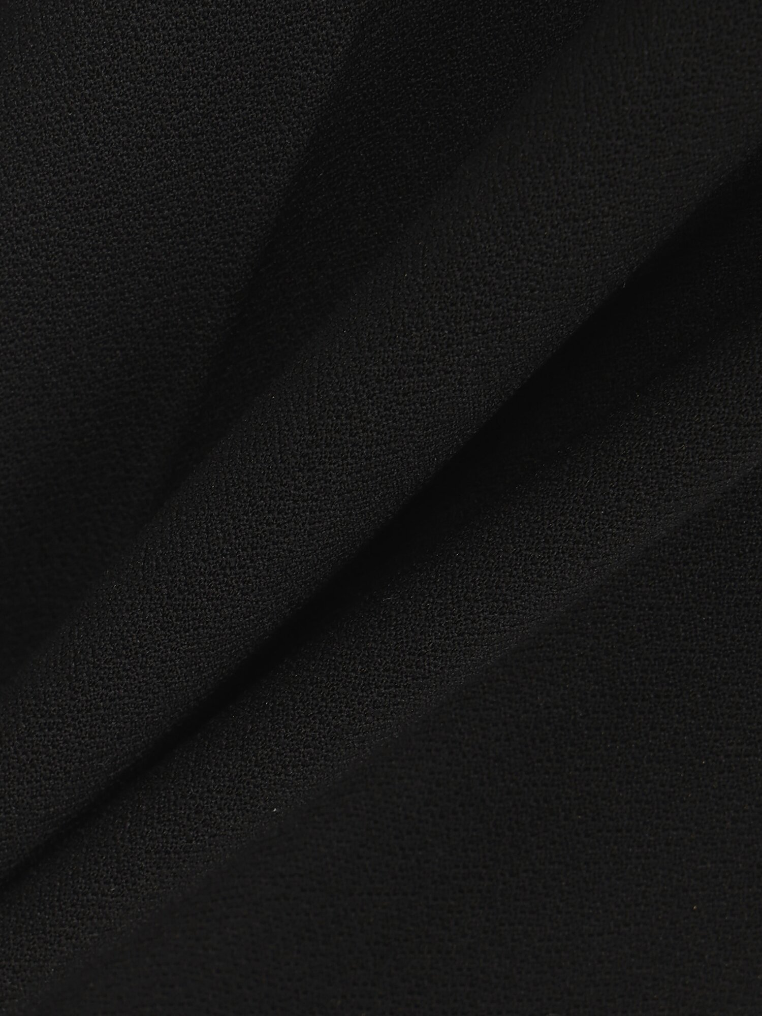 스판 백 밴딩 스트레이트 슬랙스 팬츠 (BLACK)