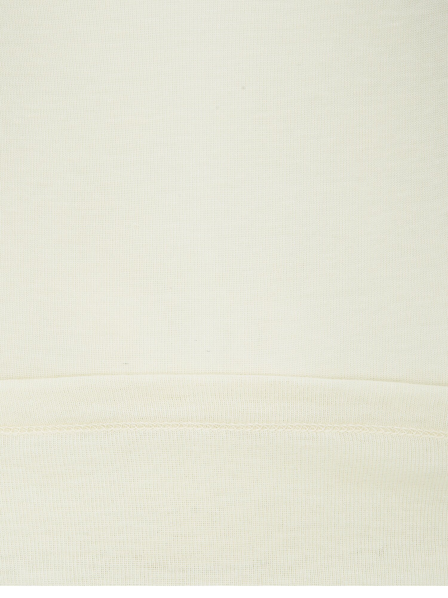 슬림핏 울 시스루 하이넥 티셔츠 (IVORY)