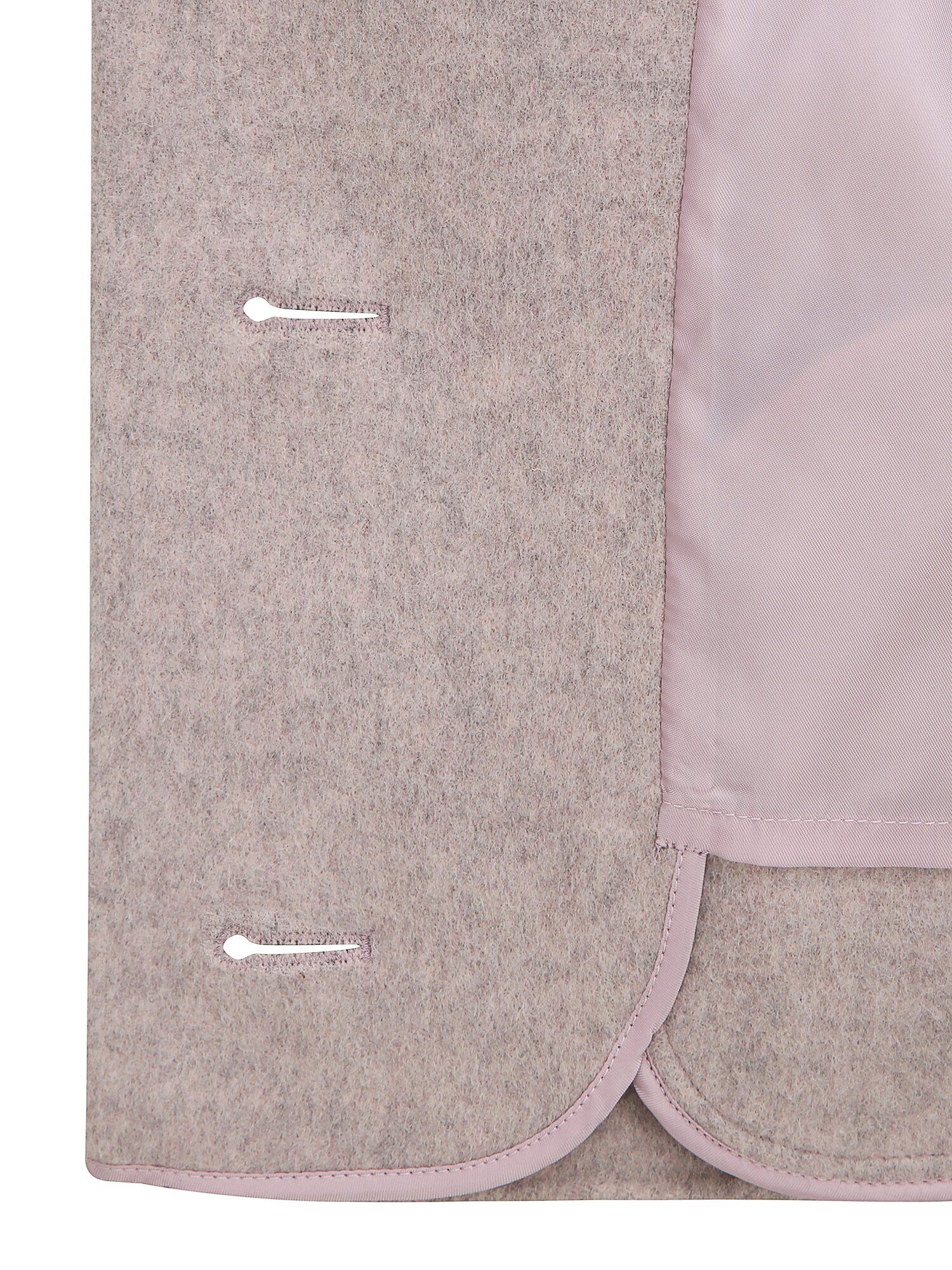 캐시미어 싱글 칼라 셔츠 재킷 (PINK)