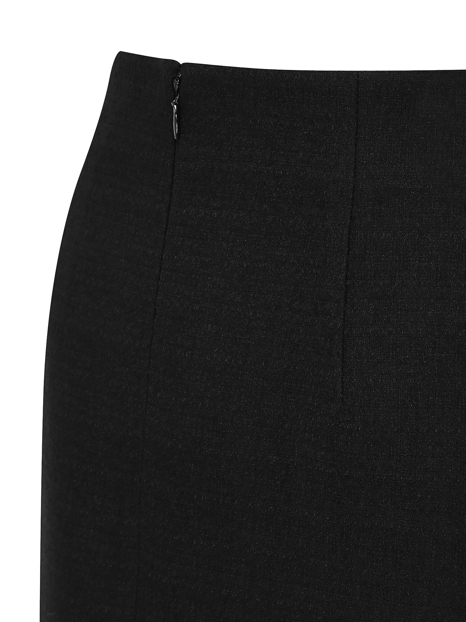 레더 장식 랩 미니 스커트 (BLACK)