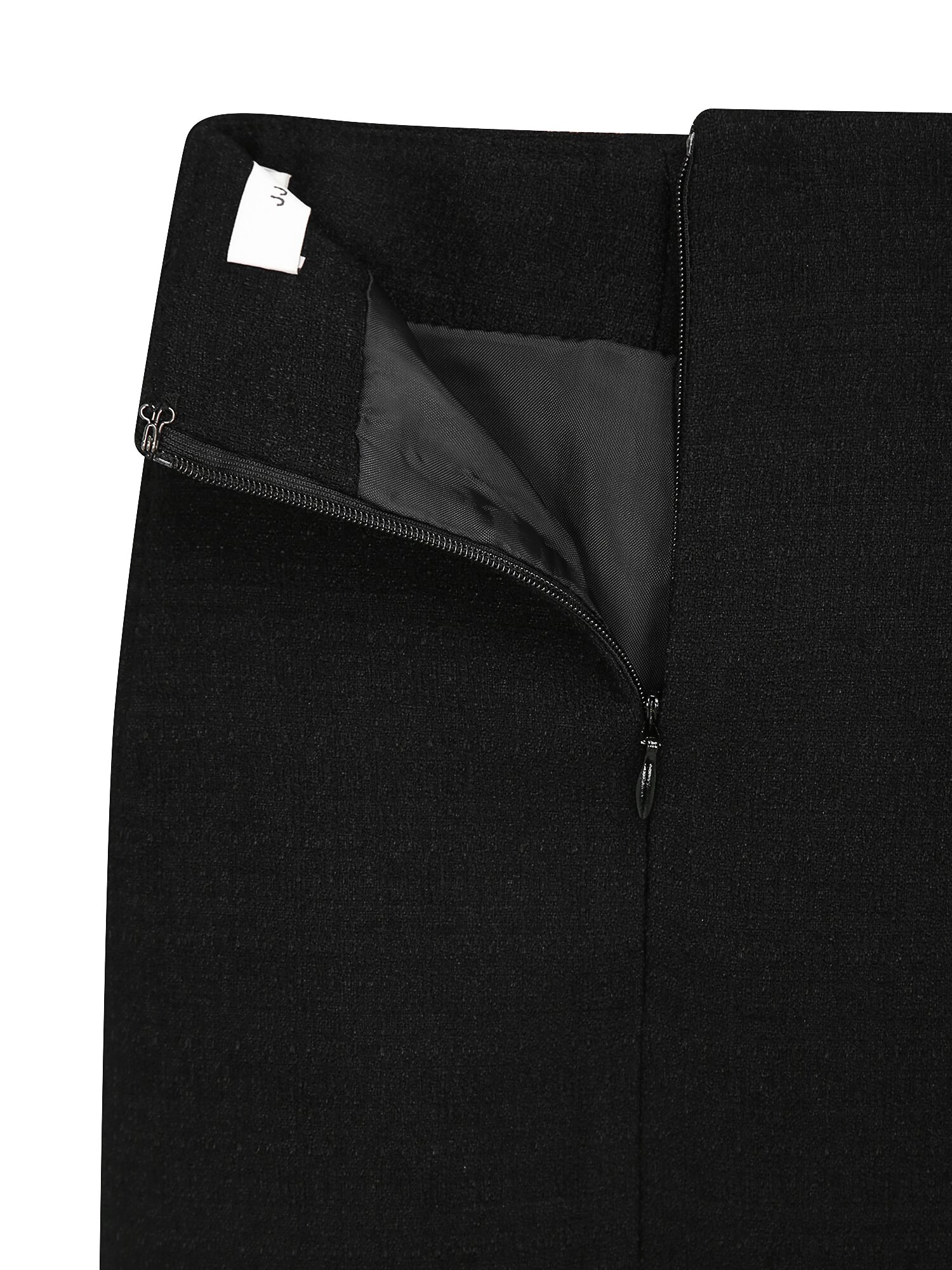 레더 장식 랩 미니 스커트 (BLACK)