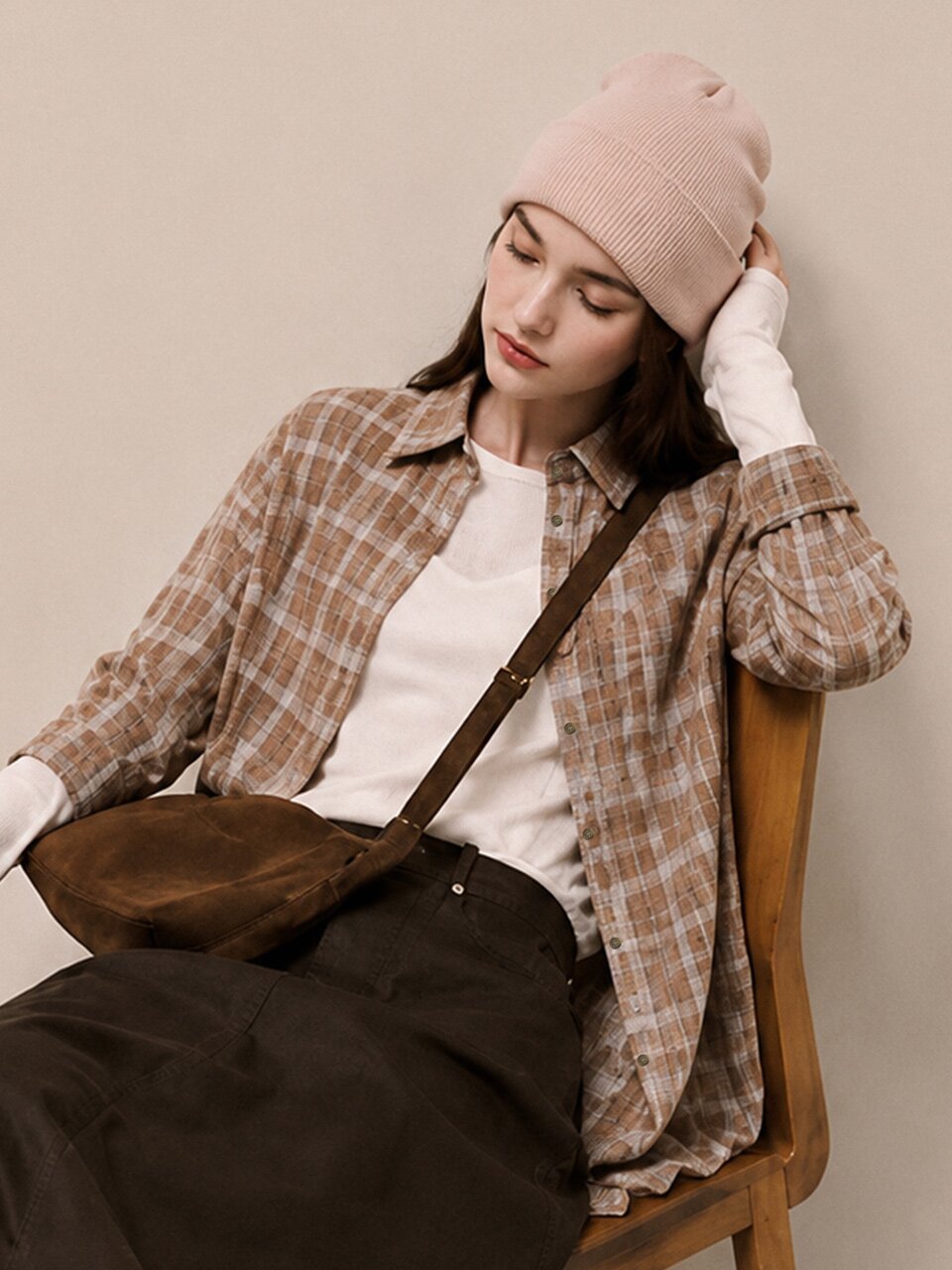 [4차][성경 PICK] 엘리 빈티지 체크 셔츠_2 Colors
