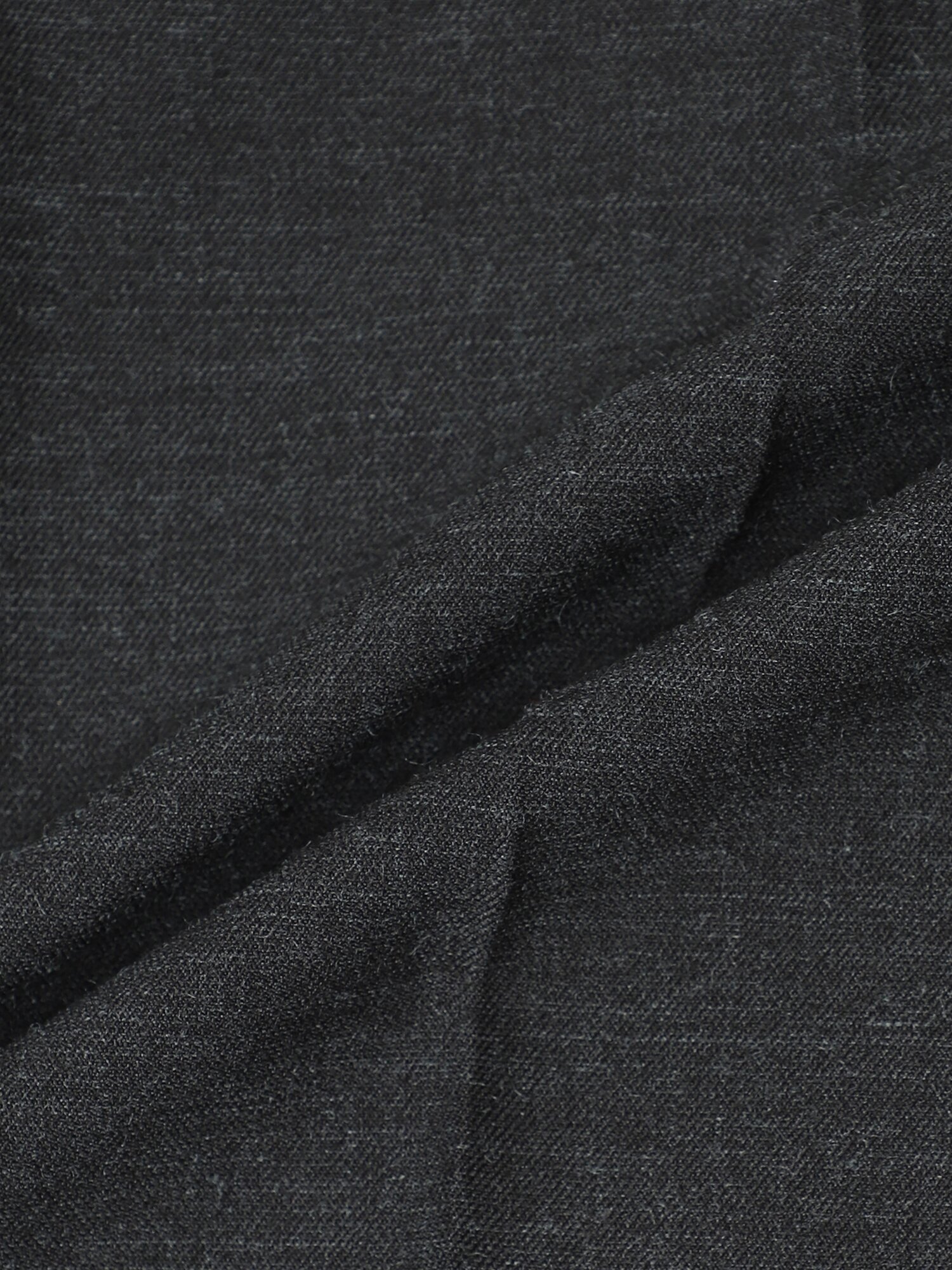 멜란지 와이드핏 슬랙스 팬츠 (DARK GREY)