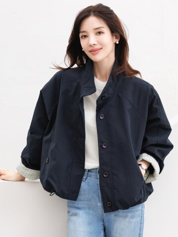 카엘 스탠드 스트링 점퍼
