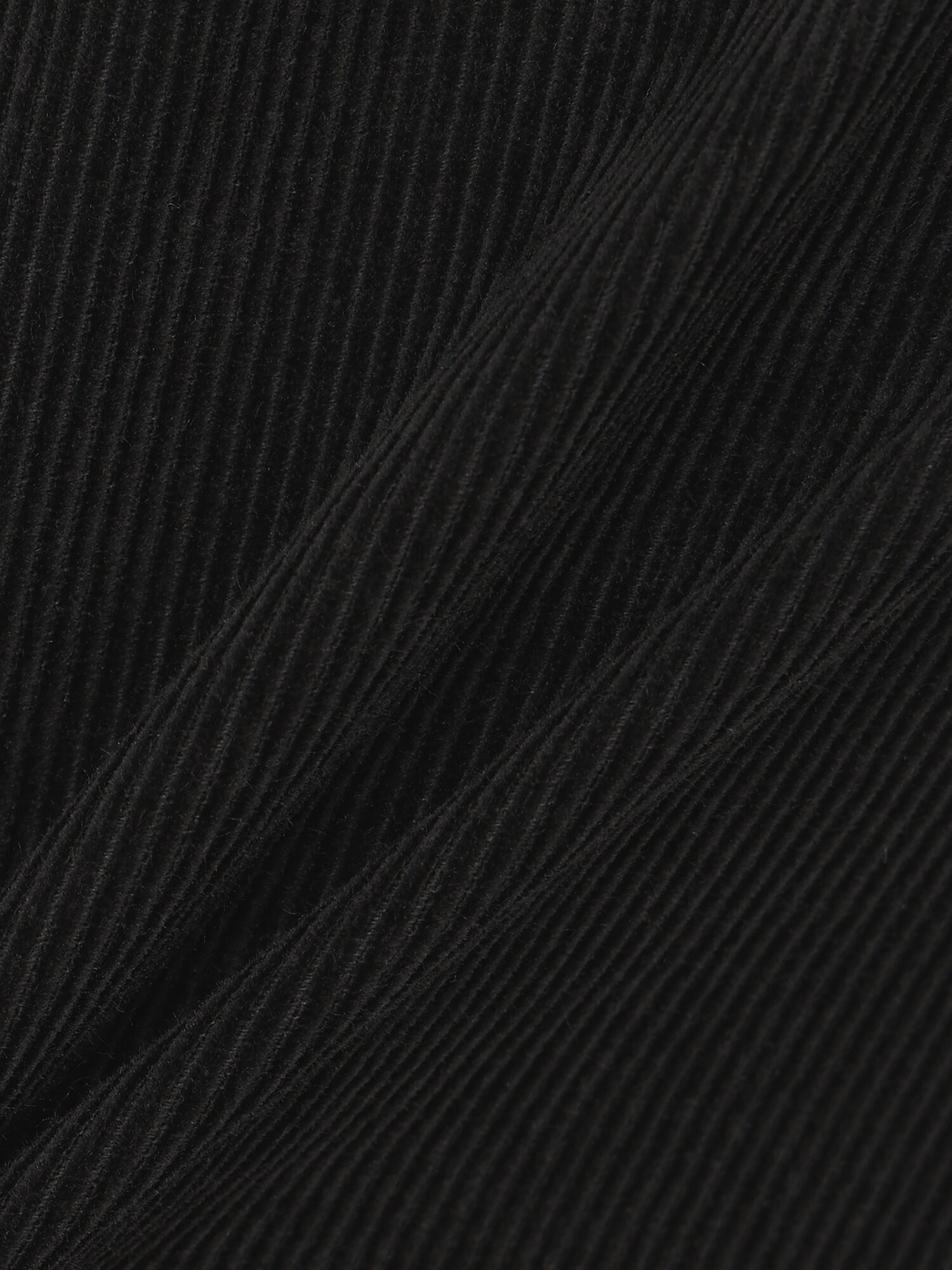 코듀로이 원 턱 숏 팬츠 (BLACK)