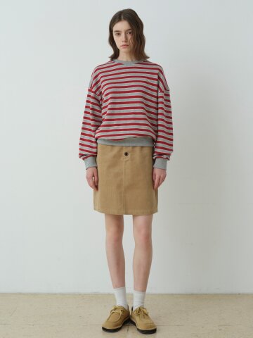 WAVE STRIPE SWEATSHIRT (RE)