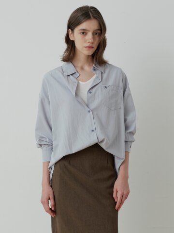 BASIC ONE POCKET SHIRT (LBL)