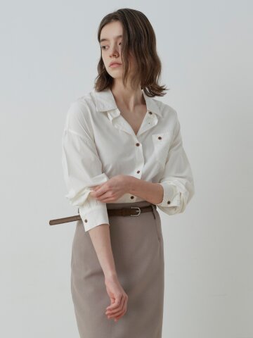 BASIC ONE POCKET SHIRT (IV)