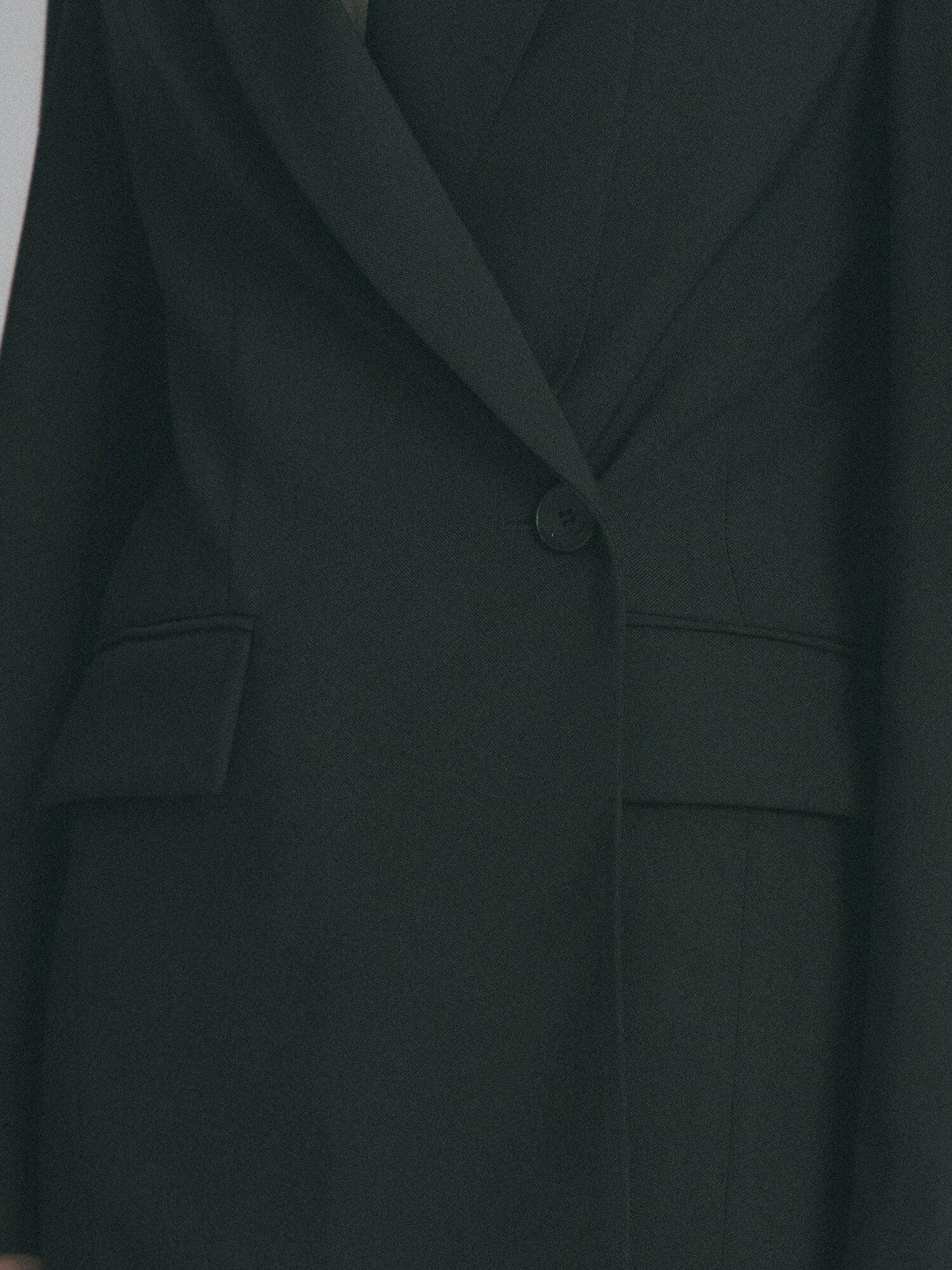 울 랩 버튼업 자켓 (BLACK)