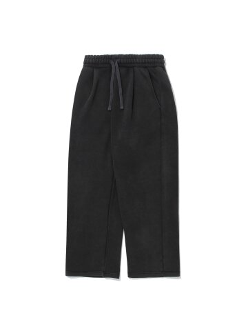 DAILY PIGMENT TERRY SWEATPANTS_BLACK