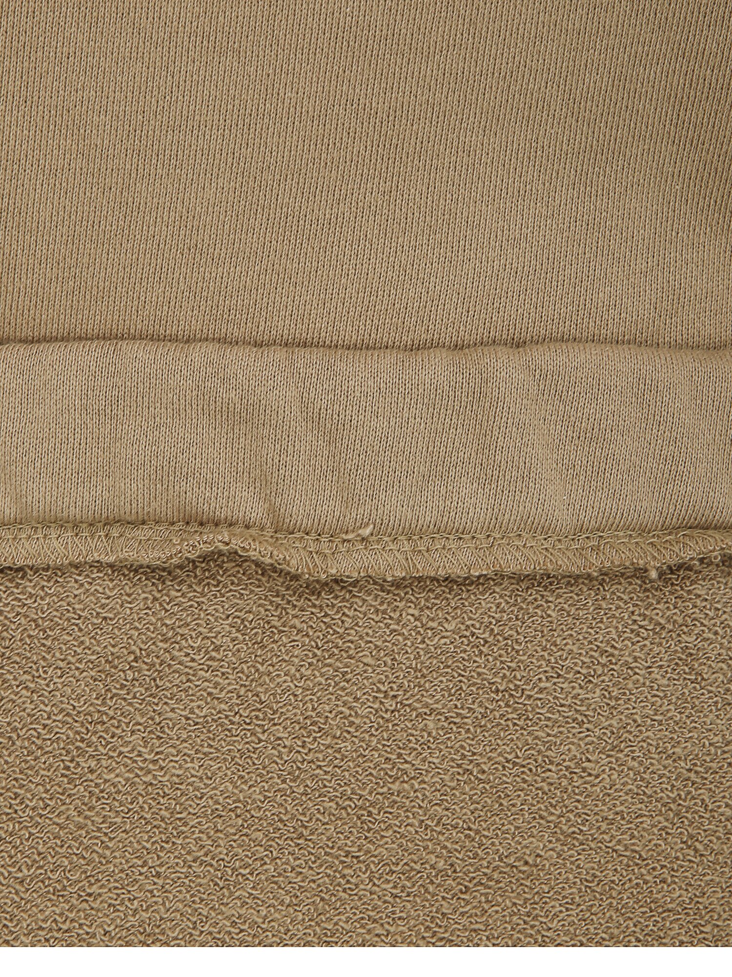 코튼 집업 칼라 스웨트셔츠 (BEIGE)