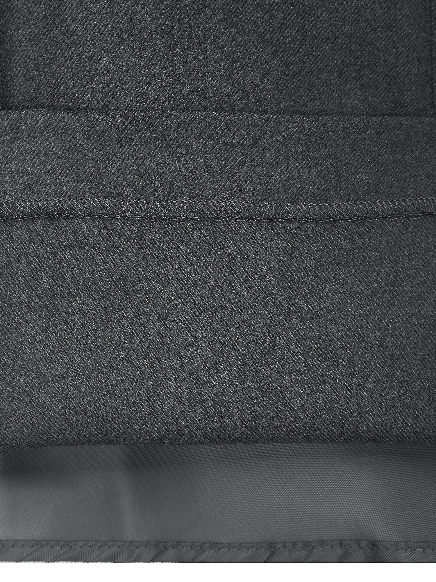 울 플리츠 미디 스커트 (GREY)