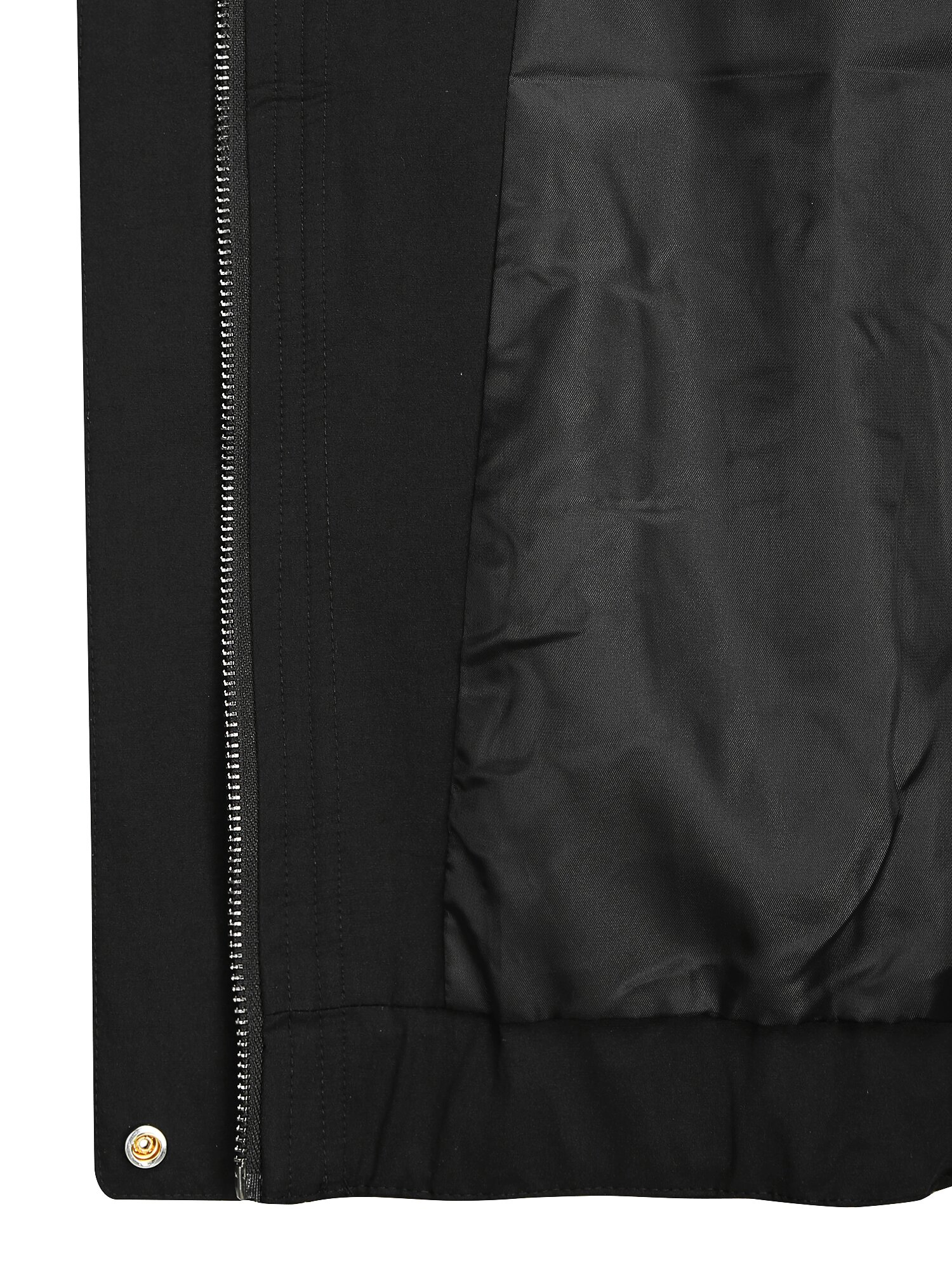 오버핏 래글런 후드 집업 점퍼 (BLACK)