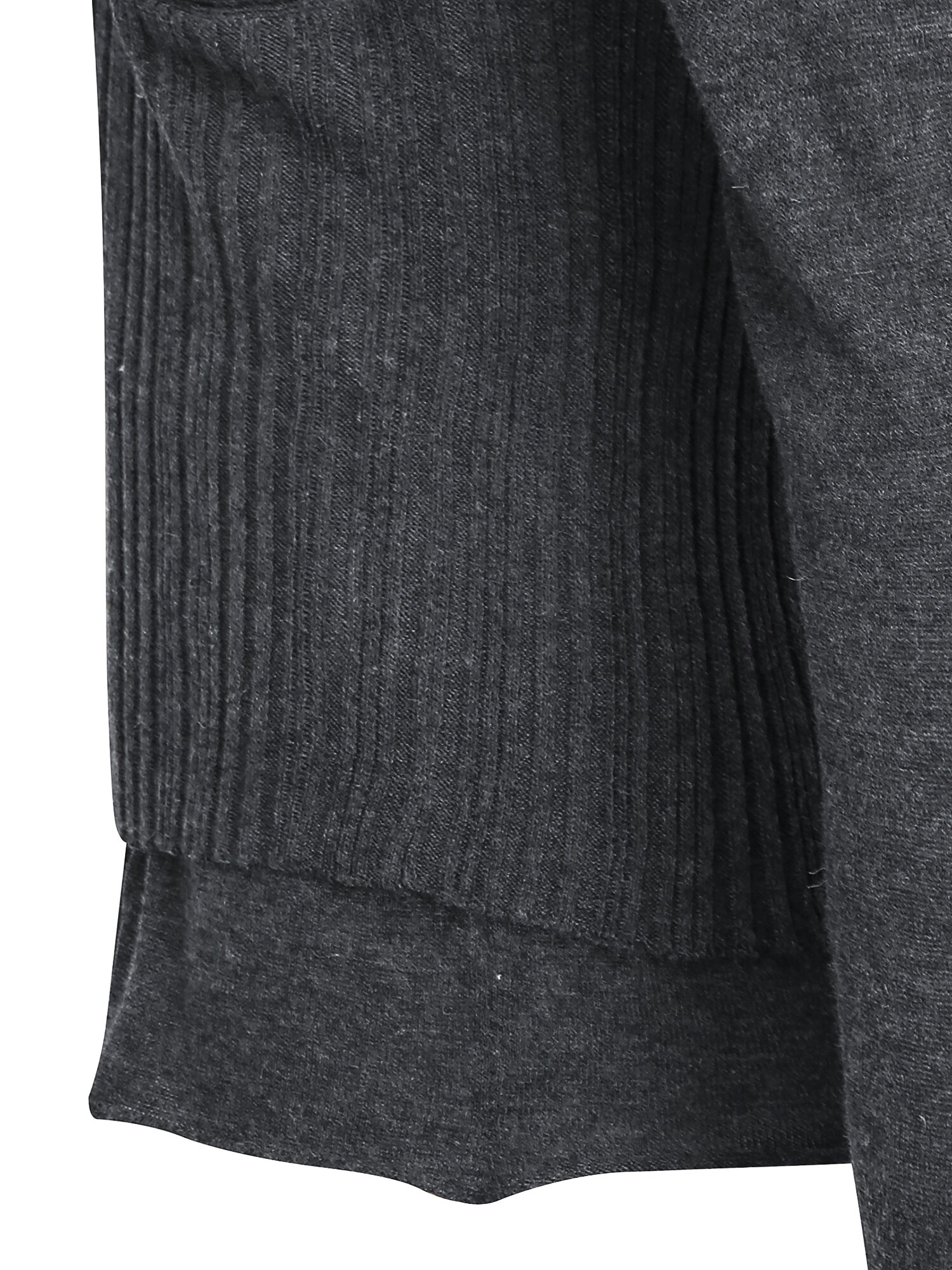 라운드넥 니트 +뷔스티에 세트 (DARK GREY)