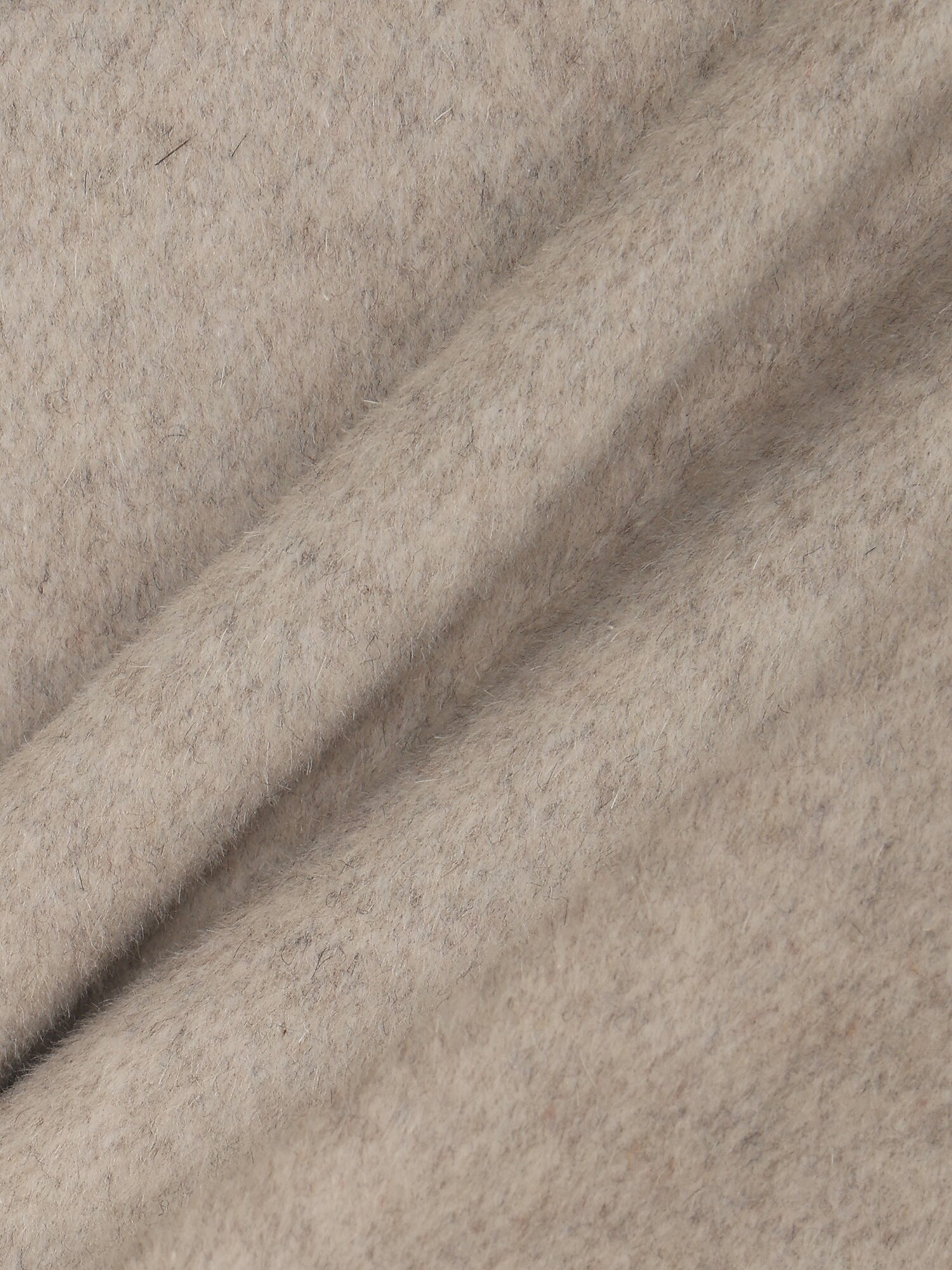 울 블렌드 스탠칼라 포켓 자켓 (LIGHT BEIGE)