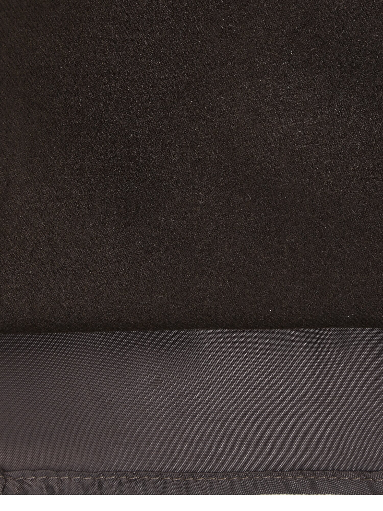 울 플리츠 미디 스커트 (DARK BROWN)