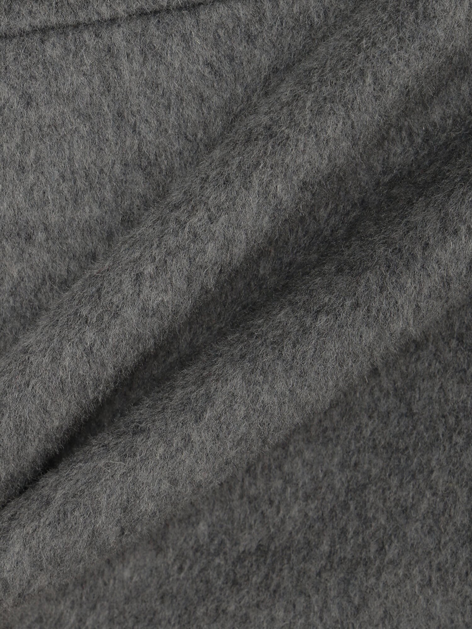 울 블렌드 스탠칼라 포켓 자켓 (GREY)