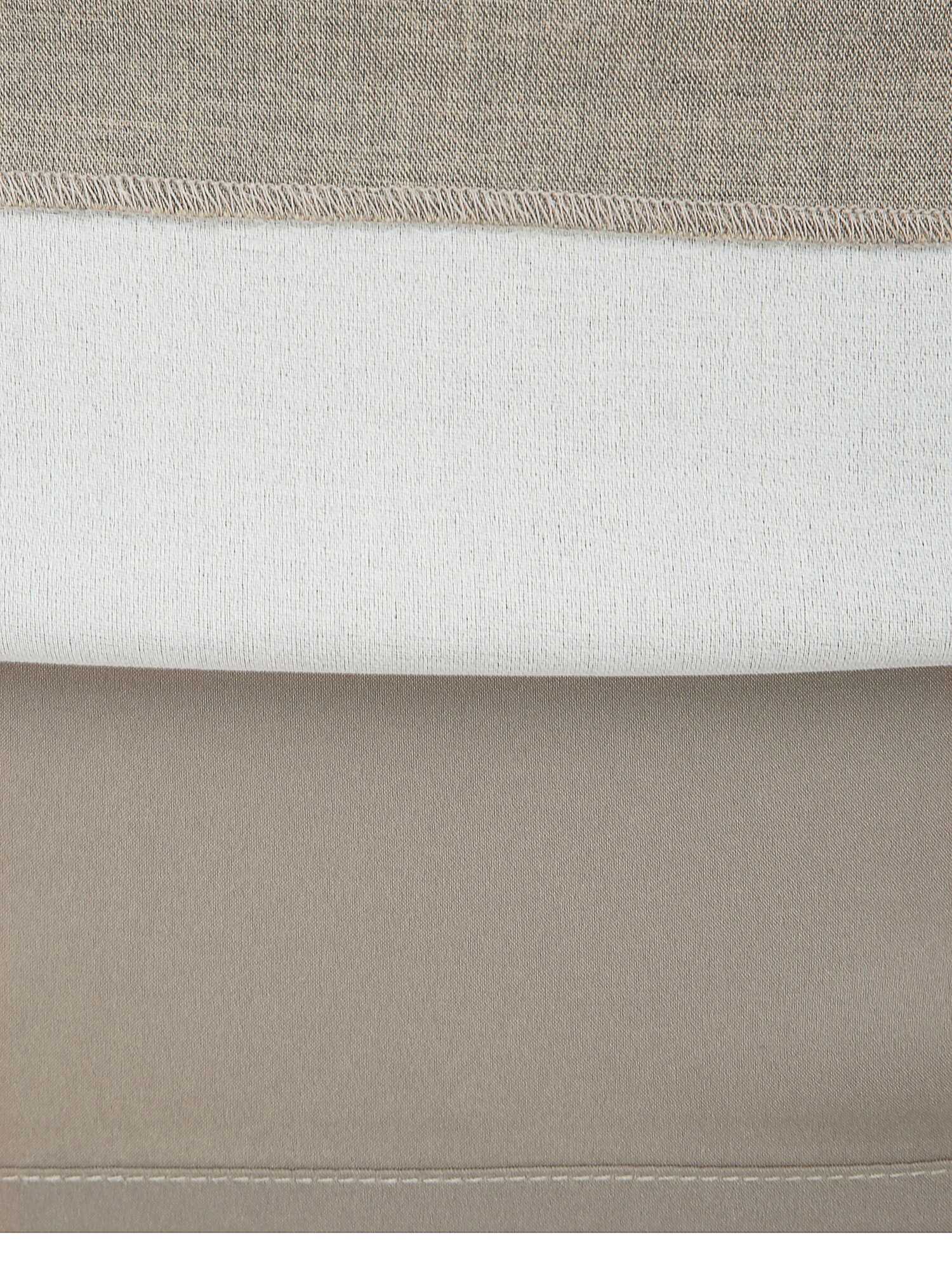 울 모던 백 슬릿 H라인 스커트 (MELANGE BEIGE)