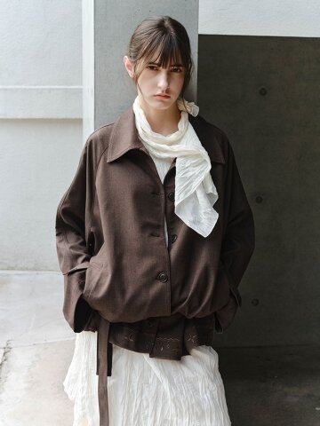 TG_Belted utility jacket